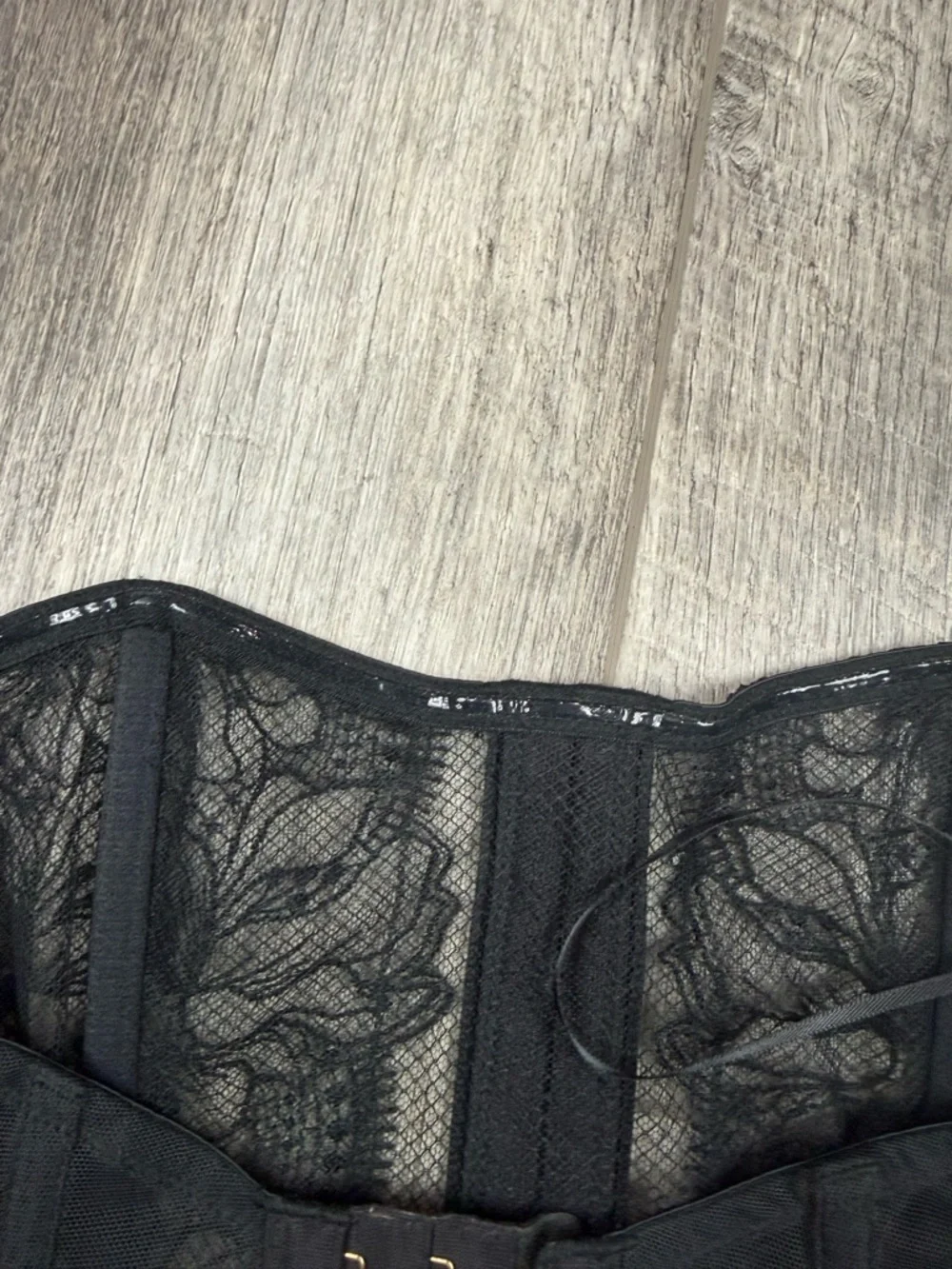 VS‎ Black Lace Bustier Bra Top